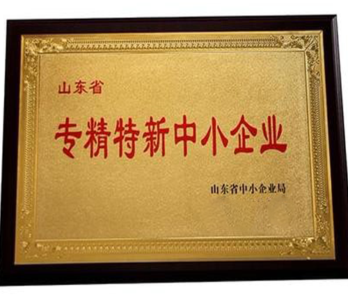 热烈祝贺青岛新康生物科技有限公司获得山东省“专精特新”荣誉称号